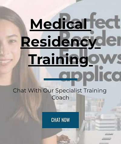 Send a message to our Medical Residency Training Coach